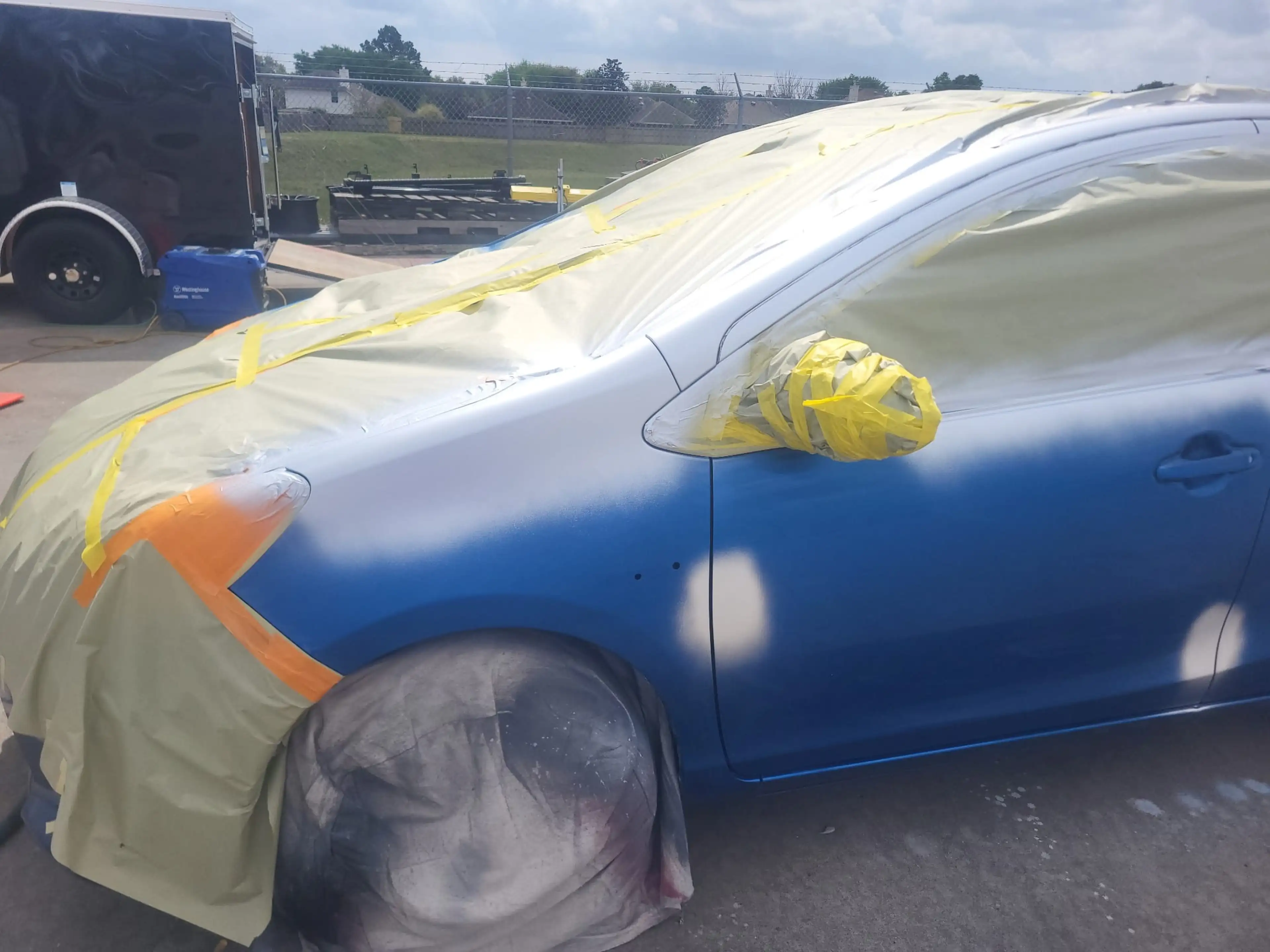 Reparación cosmética móvil de autos